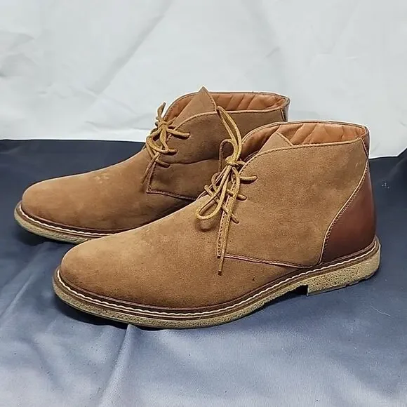 VANCE CO ORSON CHUKKA BOOT SOFT VEGAN LEATHER MENS 11 NWOB  display picture 3